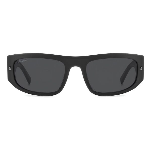 Dsquared2 Icon 0016/S Oval Siyah Unisex Güneş Gözlüğü