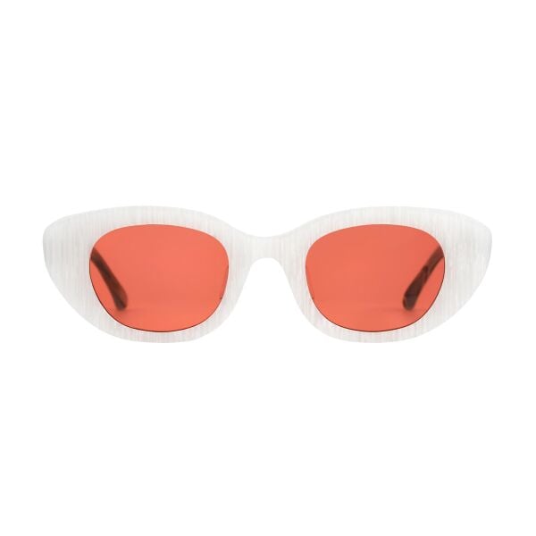 Projekt Produkt Fs4 Cat Eye Beyaz Unisex Güneş Gözlüğü
