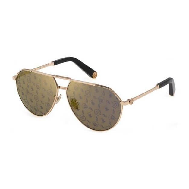 Philipp Plein Spp007M Metal Pilot Unisex Güneş Gözlüğü