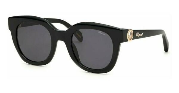 Chopard Sch335S Yuvarlak Siyah Kadın Güneş Gözlüğü