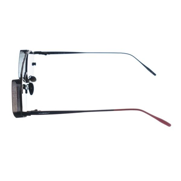 Vysen Jaxs Geometrik Siyah Unisex Güneş Gözlüğü