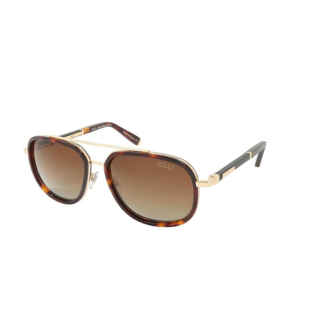 Zilli 65018 03 Leopar Kare Erkek Güneş Gözlüğü