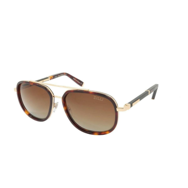 Zilli 65018 03 Leopar Kare Erkek Güneş Gözlüğü