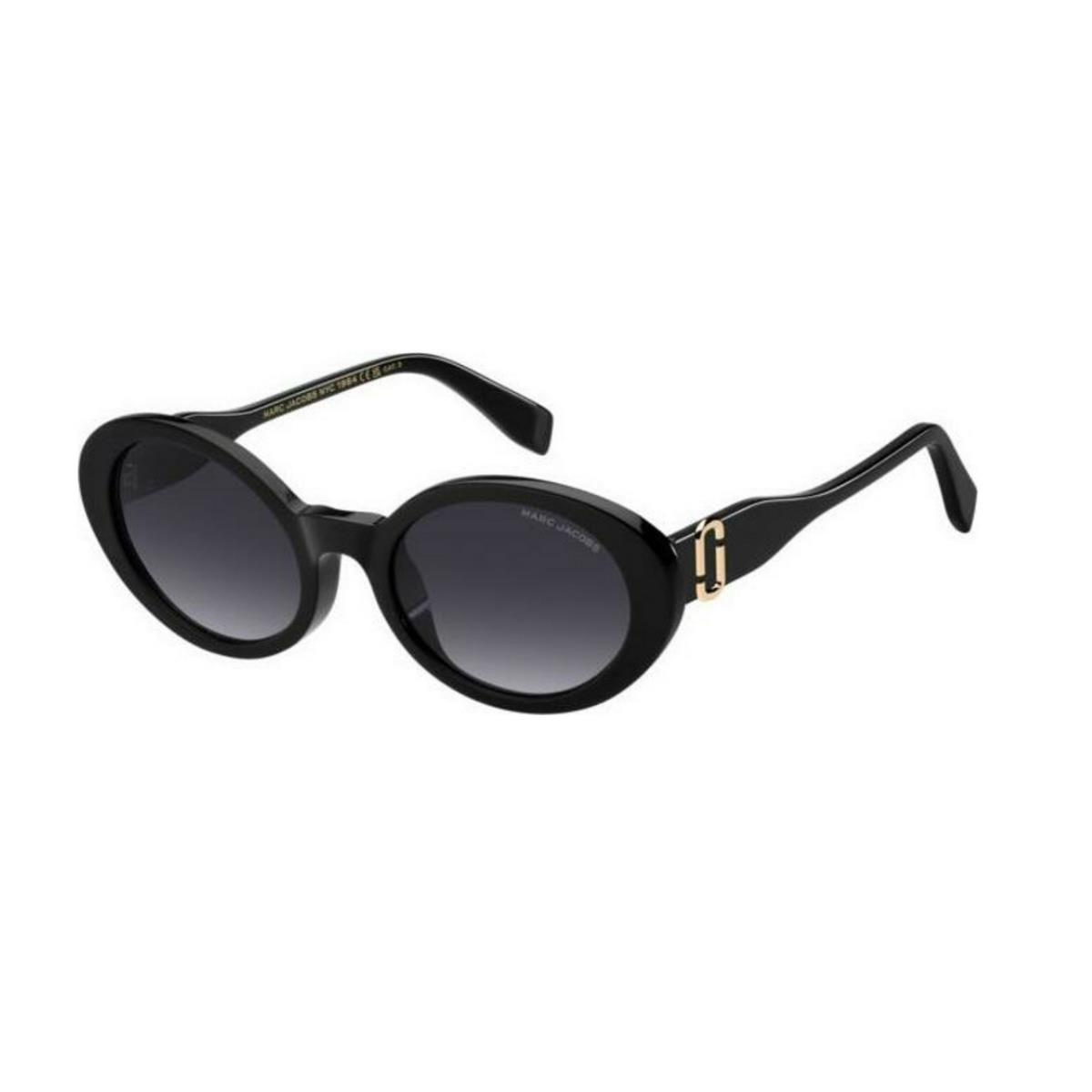 Marc Jacobs 792/F/S Siyah Yuvarlak Kadın Güneş Gözlüğü