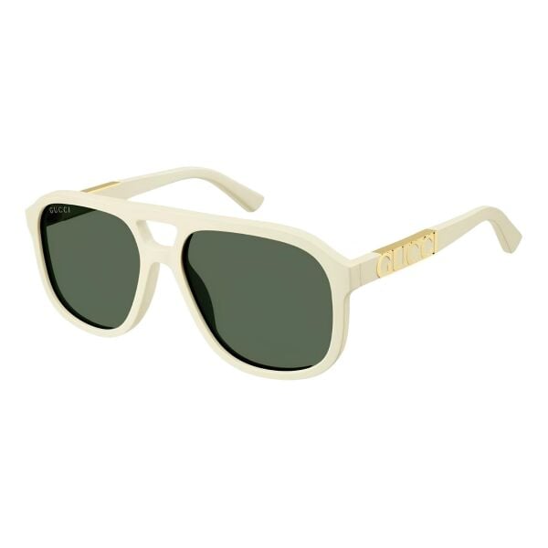 Gucci Gg1188s Krem Kare Unisex Güneş Gözlüğü