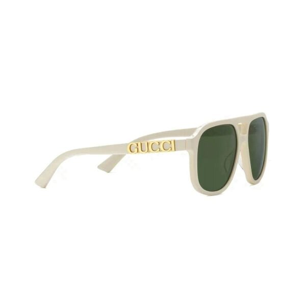 Gucci Gg1188s Krem Kare Unisex Güneş Gözlüğü