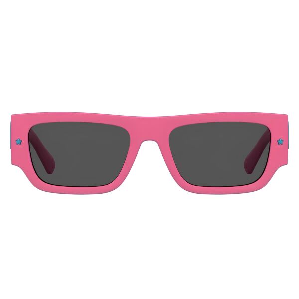 Chiara Ferragni Cf 7013/S Pembe Dikdörtgen Kadın Güneş Gözlüğü
