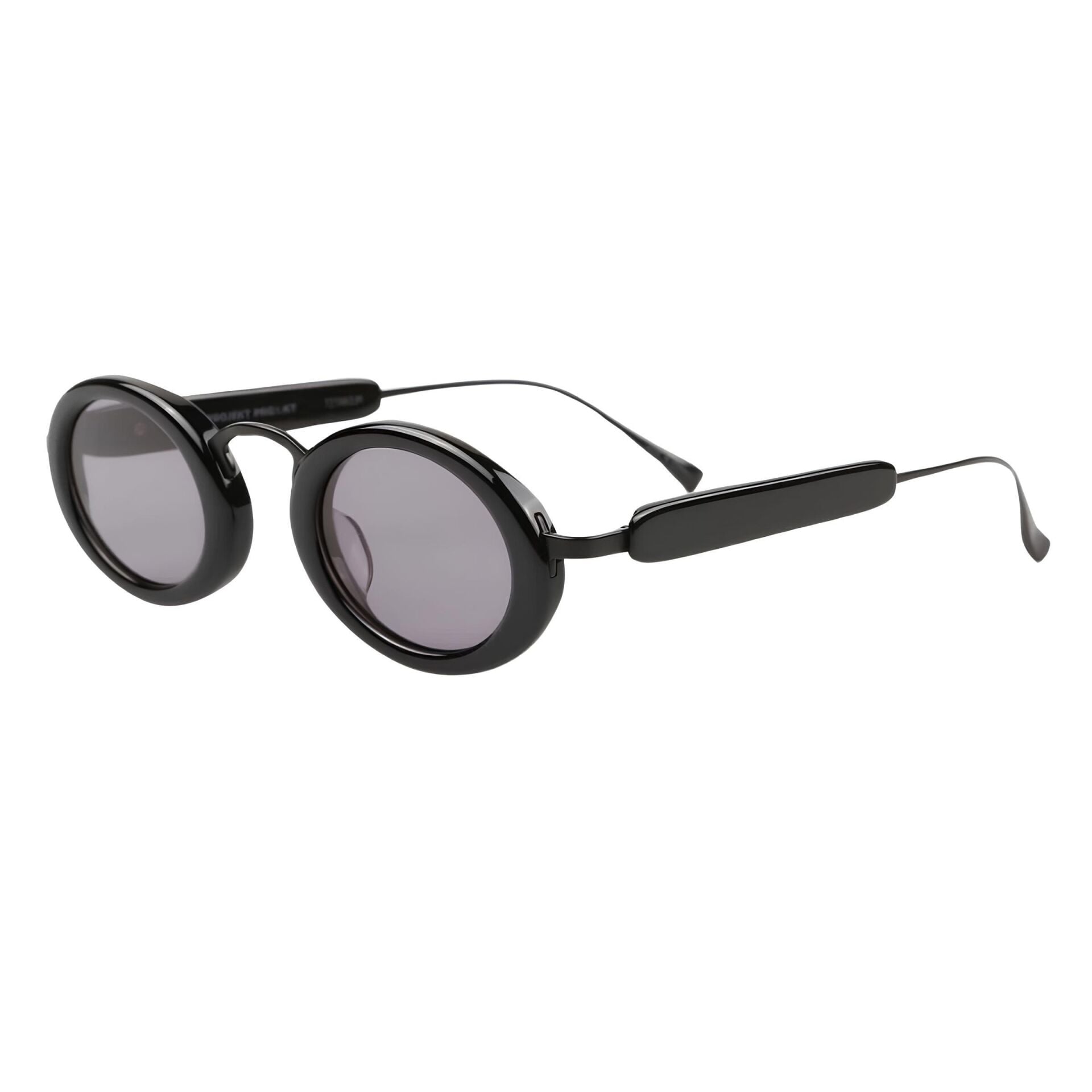 Projekt Produkt Ge-cc3 Siyah Yuvarlak Unisex Güneş Gözlüğü