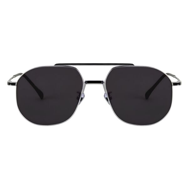 Projekt Produkt Au10(s) Silver Oval Titanyum Unisex Güneş Gözlüğü