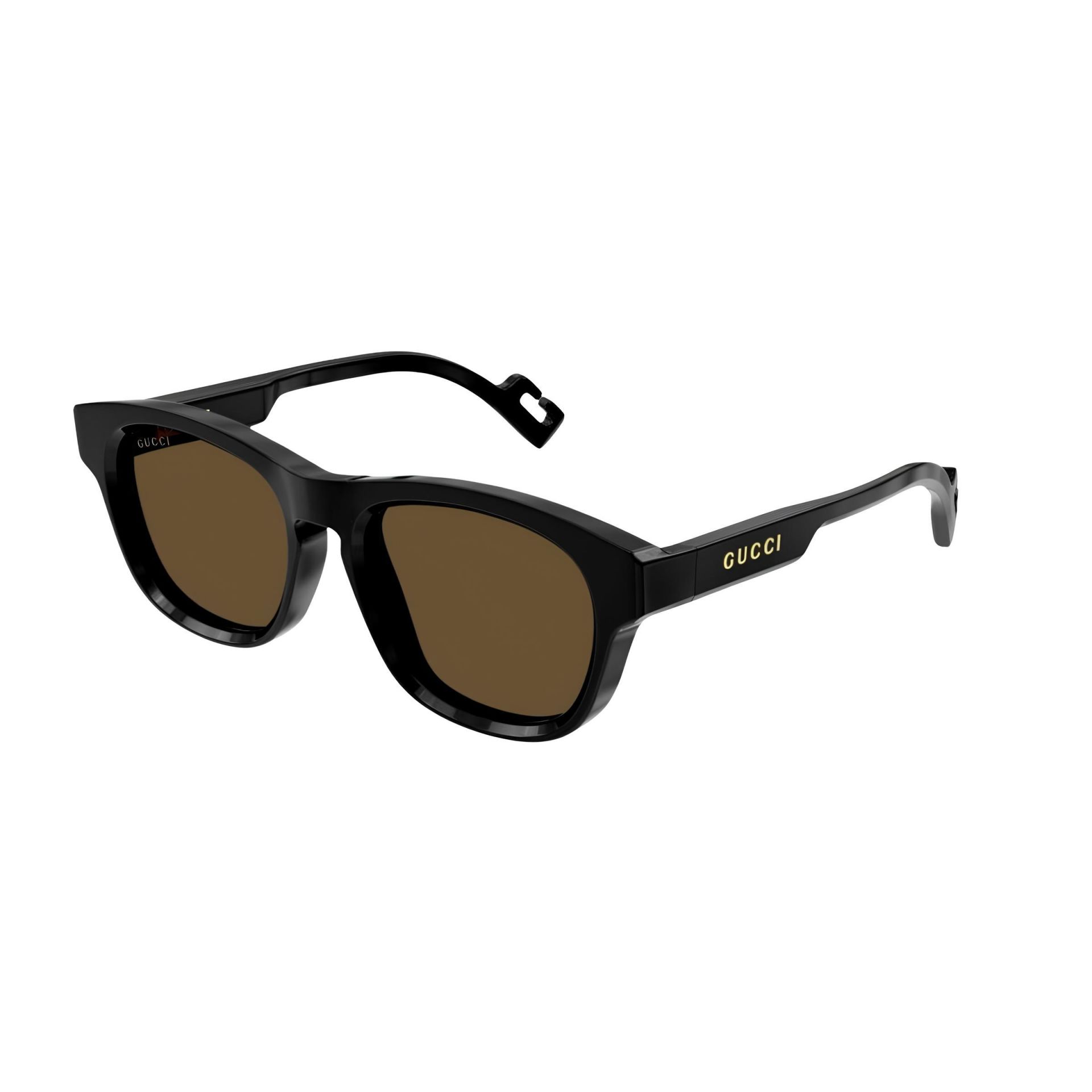 Gucci Gg1238s Siyah Oval Unisex Güneş Gözlüğü