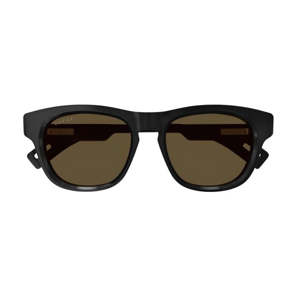 Gucci Gg1238s Siyah Oval Unisex Güneş Gözlüğü