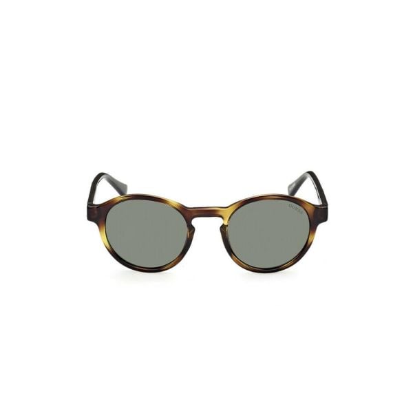 Guess Gu00049 Leopar Yuvarlak Erkek Güneş Gözlüğü