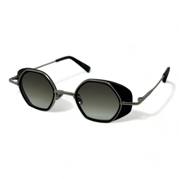 Eque.M Caver Cat Eye Siyah Titanyum Unisex Güneş Gözlüğü