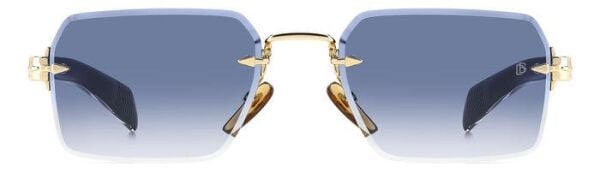David Beckham Db 7109/S Çerçevesiz Dikdörtgen Gold Erkek Güneş Gözlüğü