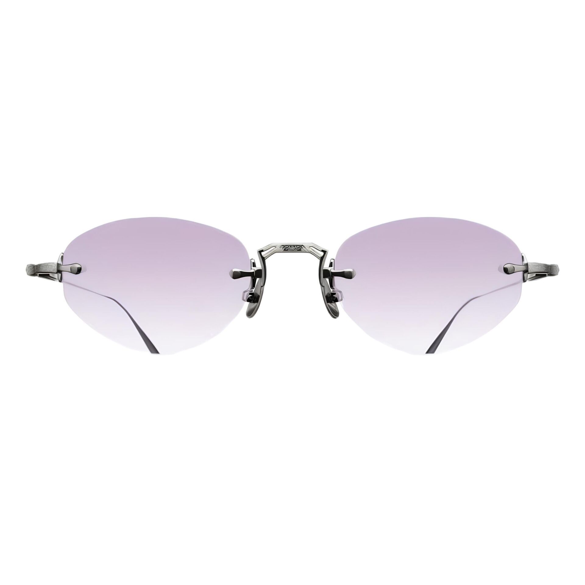 Matsuda M3105 E Silver Oval Kadın Güneş Gözlüğü