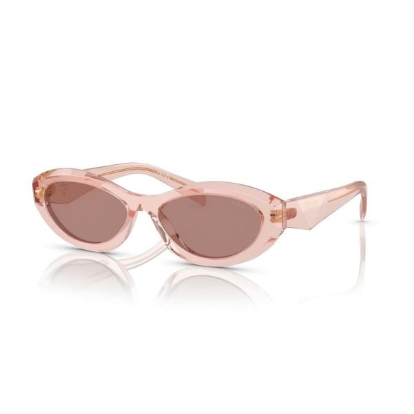 Prada 0Pr 26ZS Cat Eye Şeffaf Pembe Kadın Güneş Gözlüğü