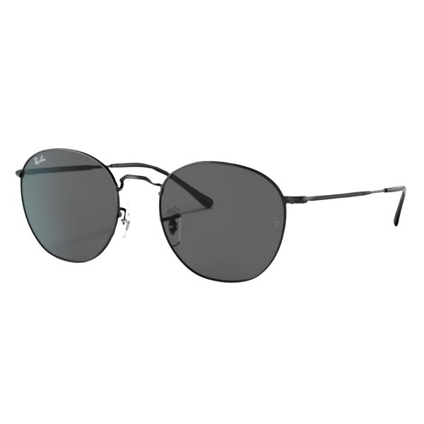 Ray-Ban RB 3772 Metal Yuvarlak Siyah Unisex Güneş Gözlüğü