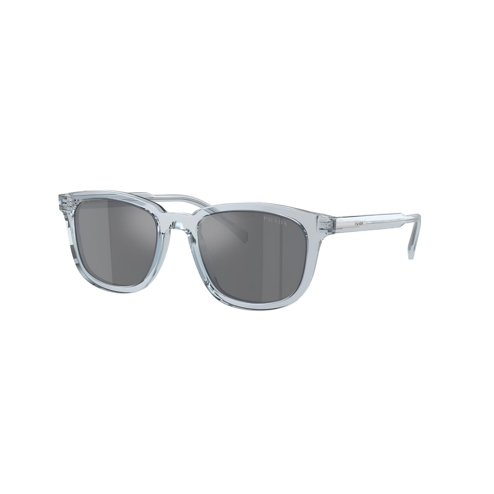 Prada 0Pr A21S Gri Şeffaf Unisex Güneş Gözlüğü