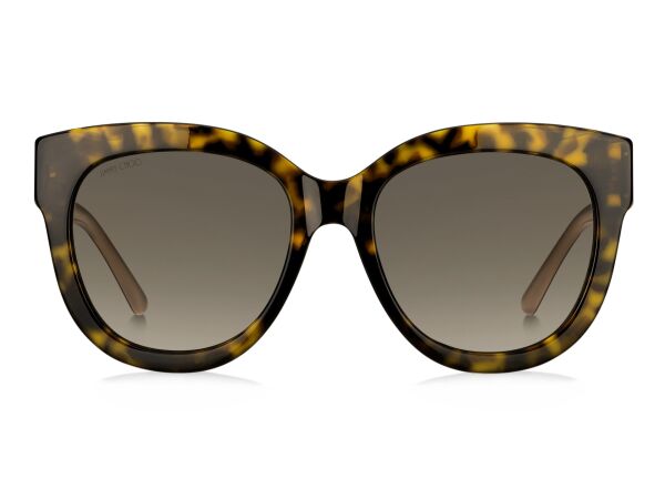 Jimmy Choo Jill/G/S ONSHA Leopar Desenli Kelebek Kadın Güneş Gözlüğü