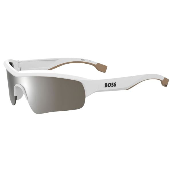 Hugo Boss 1607/S Maske Beyaz Erkek Güneş Gözlüğü