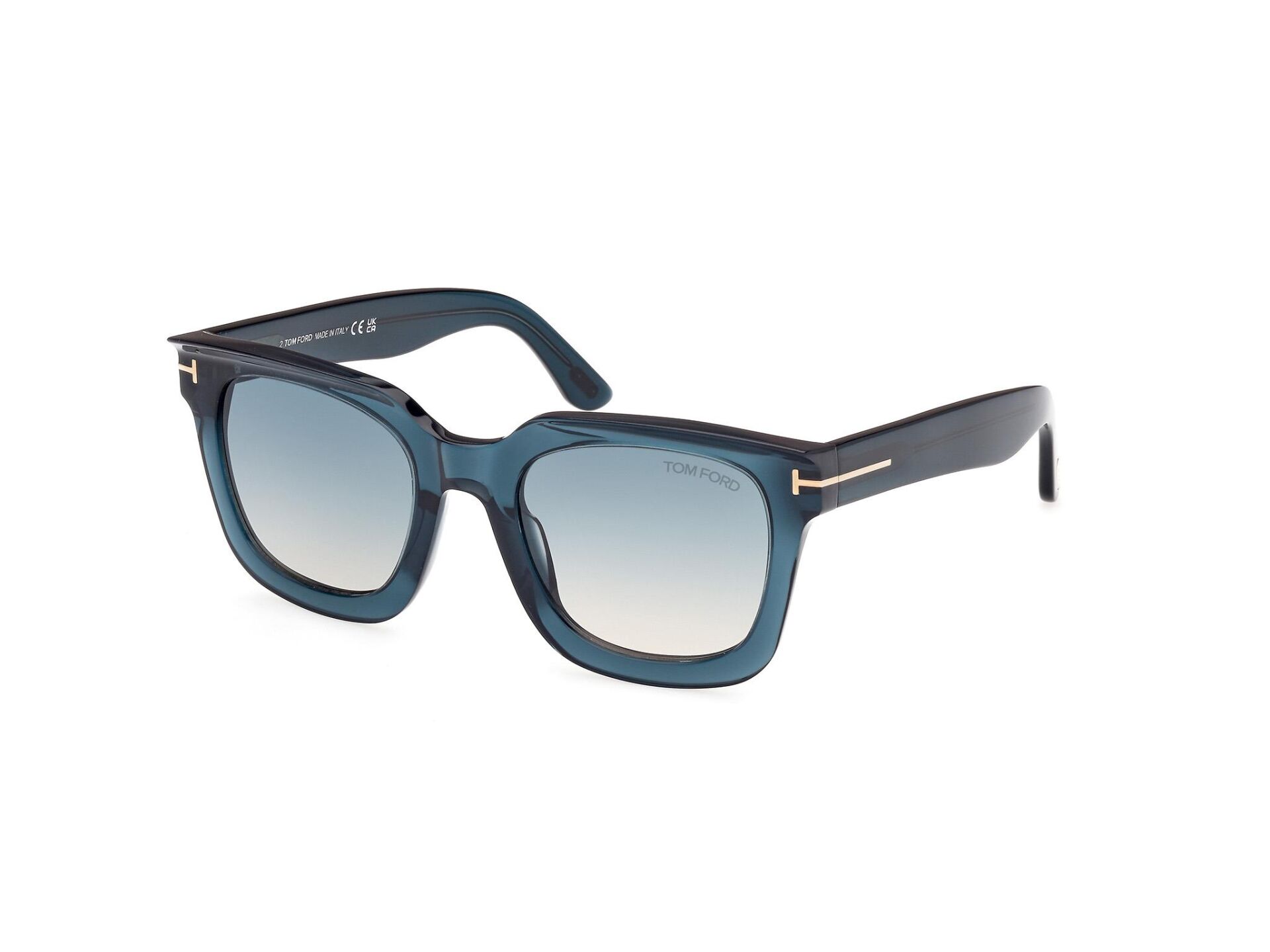 Tom Ford TF1115/S Kare Turkuaz Erkek Güneş Gözlüğü