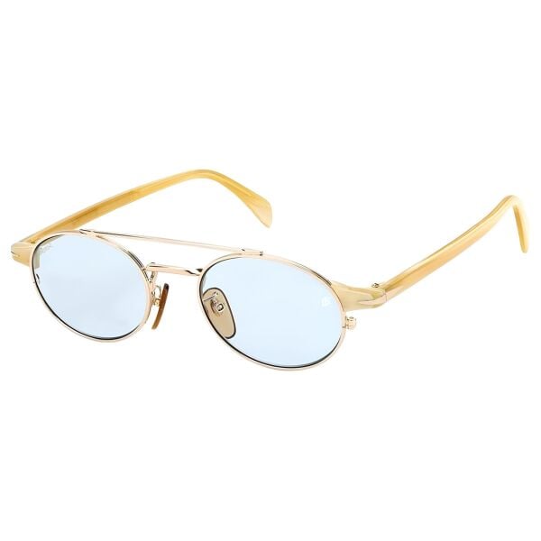 David Beckham DB 1042/S Gold Metal Yuvarlak Erkek Güneş Gözlüğü