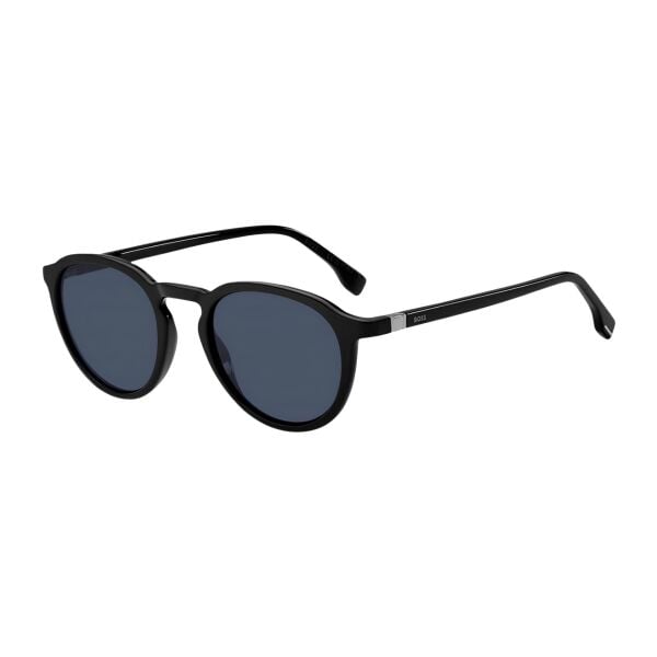 Hugo Boss 1491/S 807KU Yuvarlak Siyah Erkek Güneş Gözlüğü