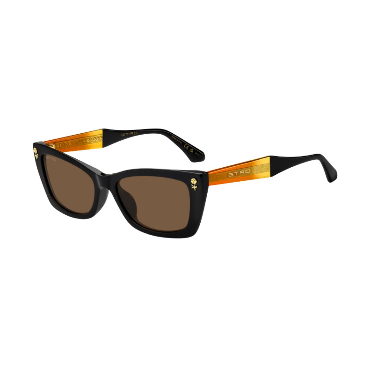 Etro 0092/F/S Cat Eye Siyah Kadın Güneş Gözlüğü