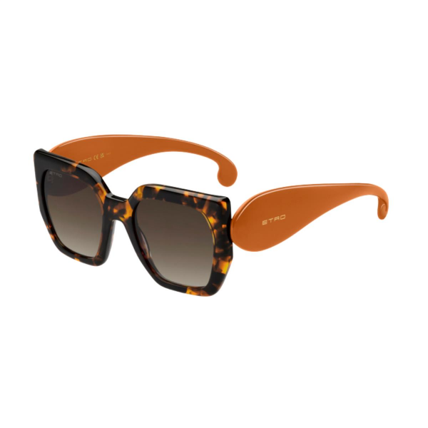 Etro 0054/S Kelebek Model Leopar Kadın Güneş Gözlüğü