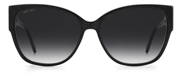 Jimmy Choo Shay/S Cat Eye Siyah Kadın Güneş Gözlüğü