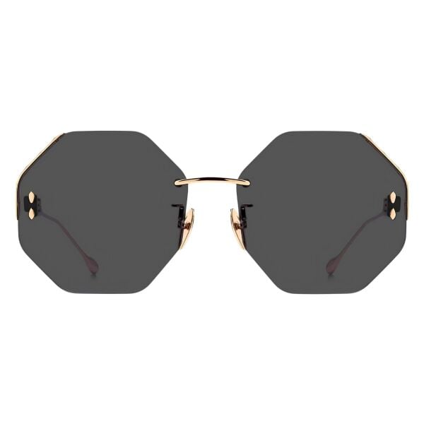 Isabel Marant im 0080/S Gold Geometrik Kadın Güneş Gözlüğü