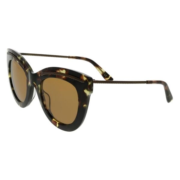Bottega Veneta Leopar Cat Eye Kadın Güneş Gözlüğü