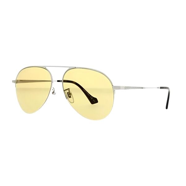 Gucci Gözlük Gg0742s Silver Damla Pilot Unisex Güneş Gözlüğü