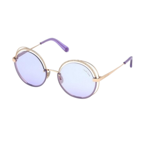 Roberto Cavalli Rc 1101/S Gold Yuvarlak Kadın Güneş Gözlüğü