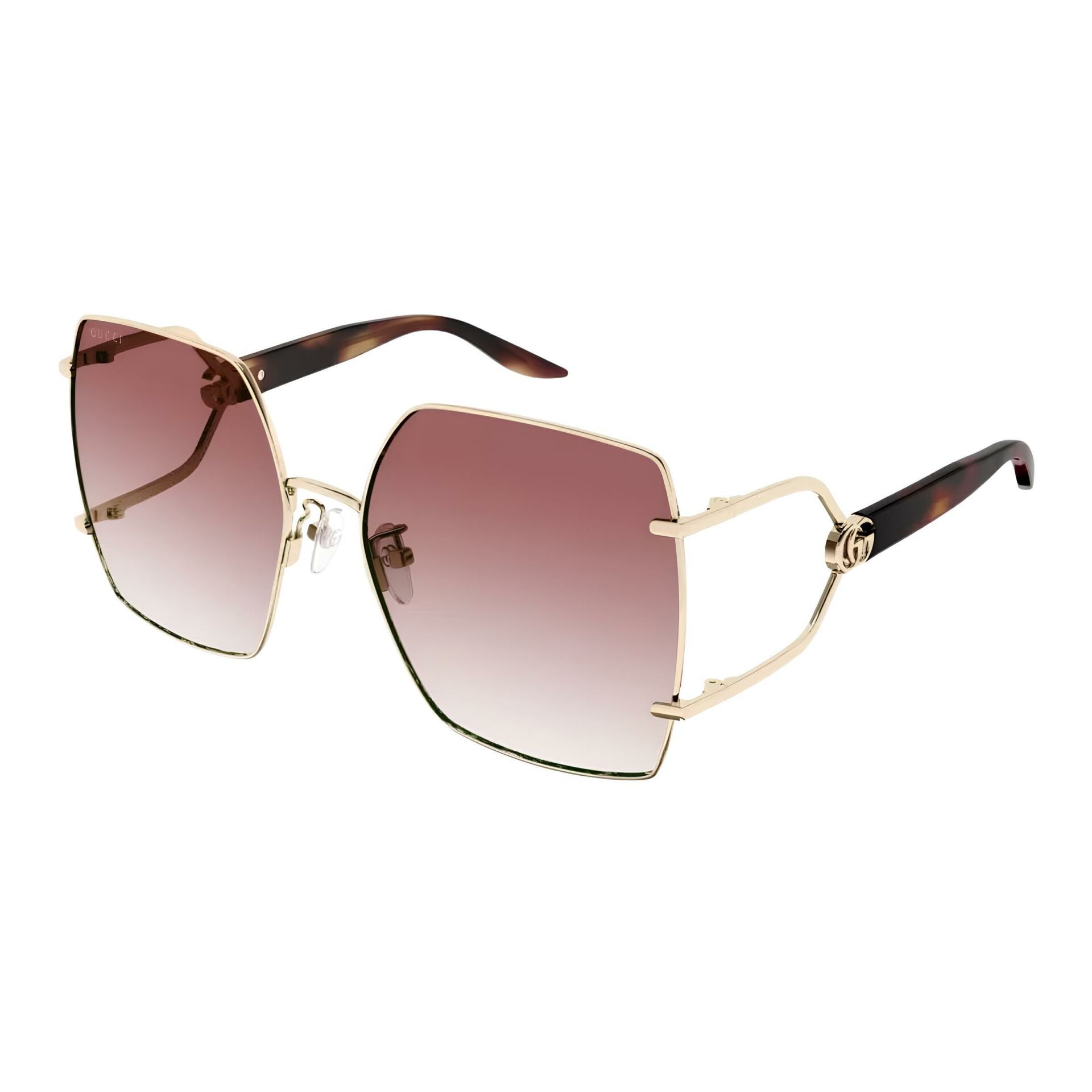 Gucci Gg 1564SA Metal Pembe Kadın Güneş Gözlüğü