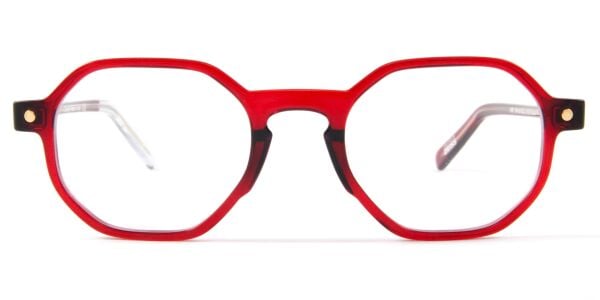 Snob Vot Snv164 Yuvarlak Kırmızı Unisex Güneş Gözlüğü