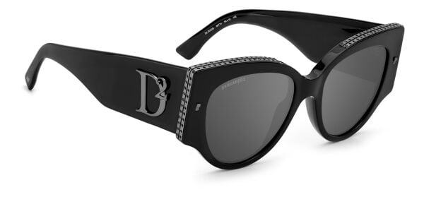 Dsquared2 D2 0032/S Mat Siyah Cat Eye Kadın Güneş Gözlüğü