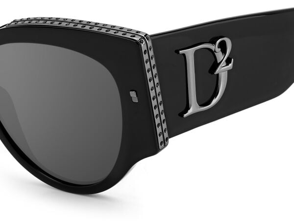 Dsquared2 D2 0032/S Mat Siyah Cat Eye Kadın Güneş Gözlüğü