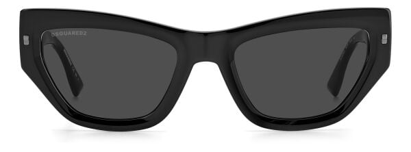 Dsquared2 D2 0033/S Siyah Gri Cat Eye Kemik Kadın Güneş Gözlüğü