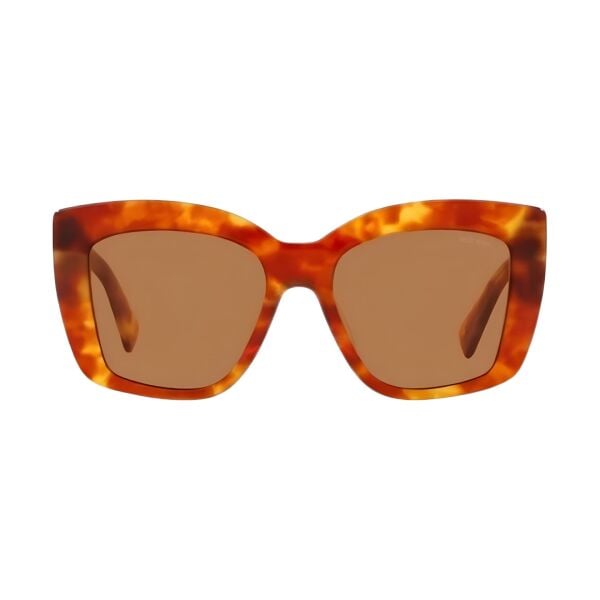 Miu Miu 0Mu 04WS Leopar Kelebek Kadın Güneş Gözlüğü