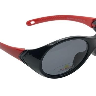 Minimix 90503 Siyah Kırmızı Oval Erkek Güneş Gözlüğü