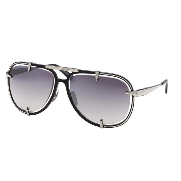 Eque.M Cheetah MBS Silver Oval Titanyum Unisex Güneş Gözlüğü