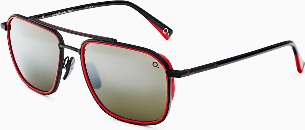 Etnia Barcelona Munger Moss Siyah Kırmızı Kare Erkek Güneş Gözlüğü