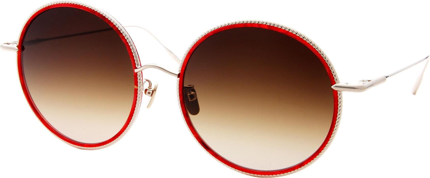 Eque.M Coco ii FMSR Kırmızı Yuvarlak Kadın Güneş Gözlüğü