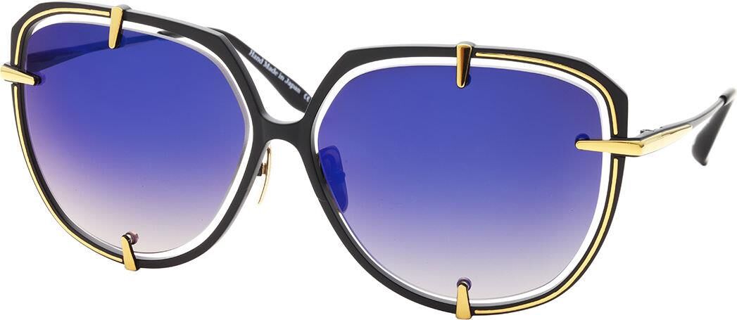 Eque.M Orca Oval Siyah Titanyum Unisex Güneş Gözlüğü