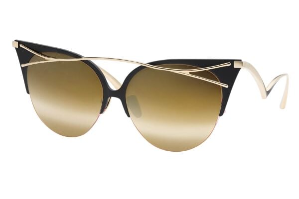 Eque.M Twiggy MBG-M Gold Siyah Cat Eye Kadın Güneş Gözlüğü