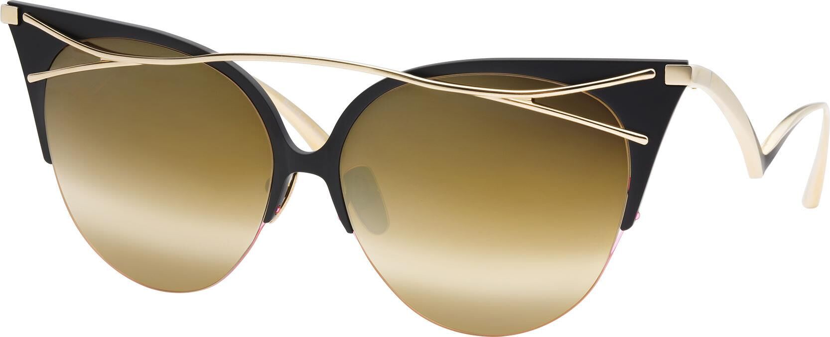 Eque.M Twiggy MBG-M Gold Siyah Cat Eye Kadın Güneş Gözlüğü