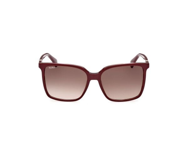 Maxmara Mm 0046 Bordo Kadın Güneş Gözlüğü