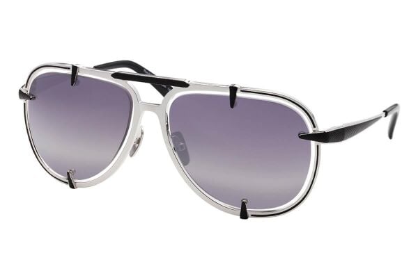 Eque.M Cheetah Silver Siyah Titanyum Unisex Güneş Gözlüğü