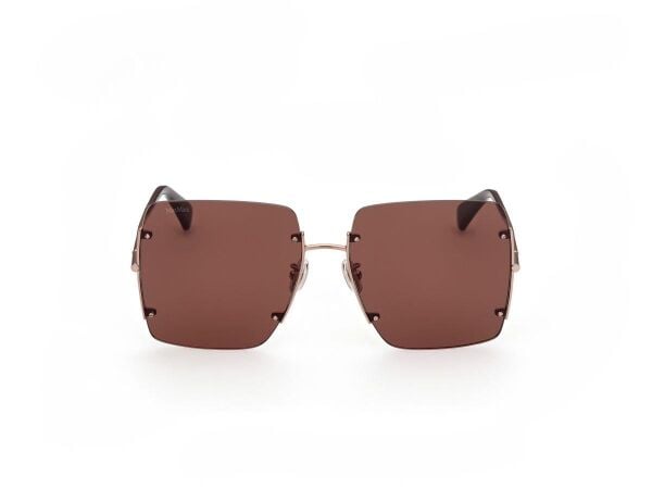 Maxmara Mm 0002 38E Metal Kare Kadın Güneş Gözlüğü